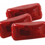 3 clearance marker light red bulk