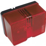 Larger Red Clearance Marker Square Light