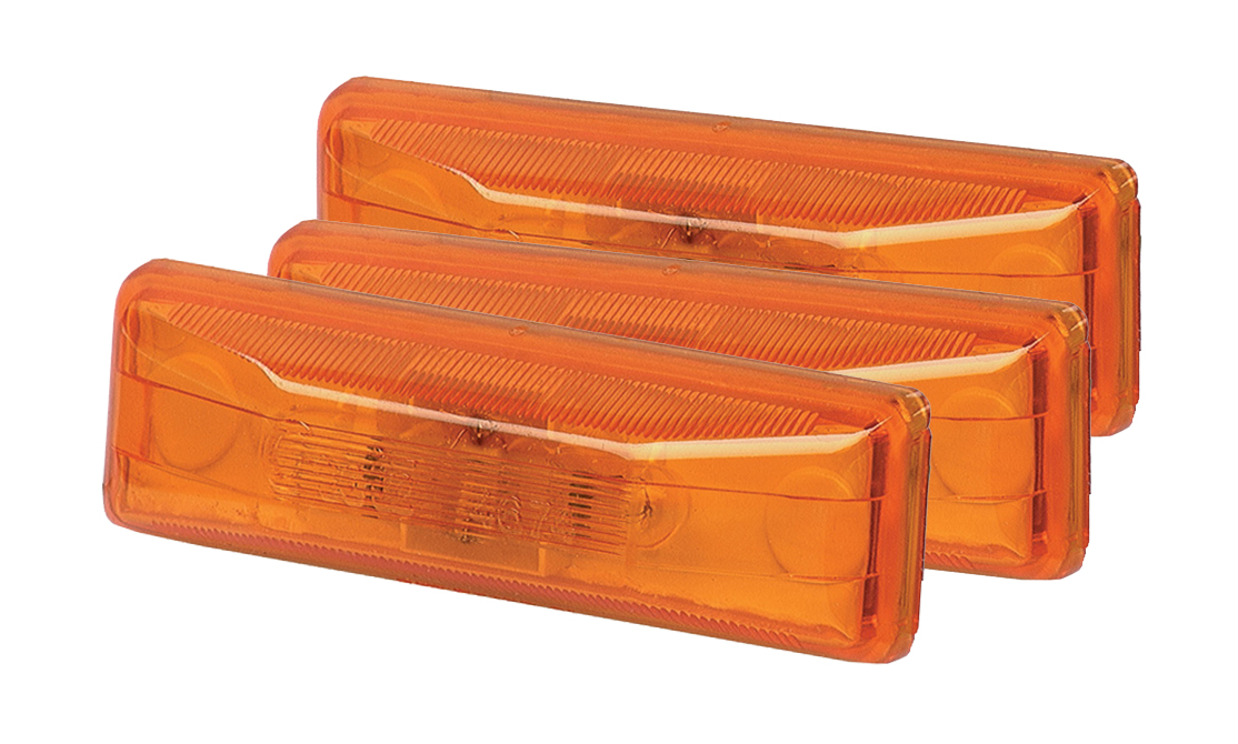 Grote Industries - 46743-3 – Clearance Marker Lights, Yellow, Bulk Pack
