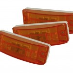 sealed turtleback ii clearance marker light optic yellow bulk
