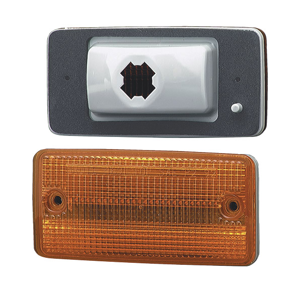 Grote Industries - 46913 – Flush-Mount Cab Marker Light, Yellow