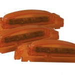 supernova thin line led clearance marker light yellow body bulk