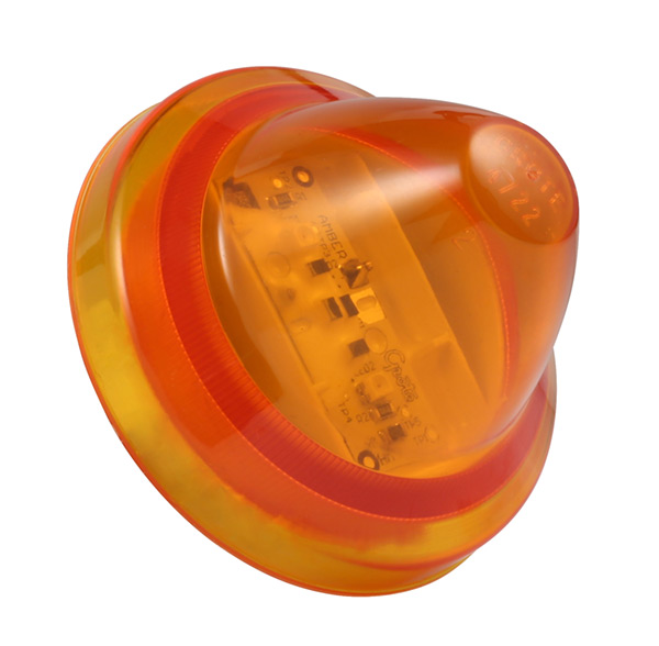 Grote Industries - 47223 – SuperNova® 2 1/2″ Beehive LED Clearance Marker Light, Yellow
