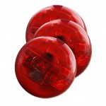super nova 2 half pc led marker light red bulk