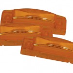 supernova thin line led clearance marker light yellow bulk