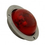 gray flange super nova 2 half pc led marker light red