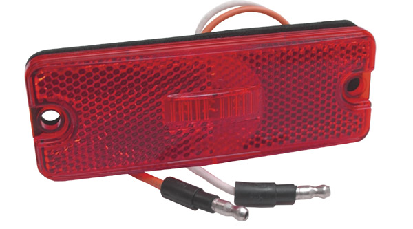 Grote Industries - 47732 – Sealed Rectangular LED Clearance Marker Light, Red