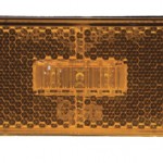 Sealed Rectangular LED Clearance Marker Light, Yellow