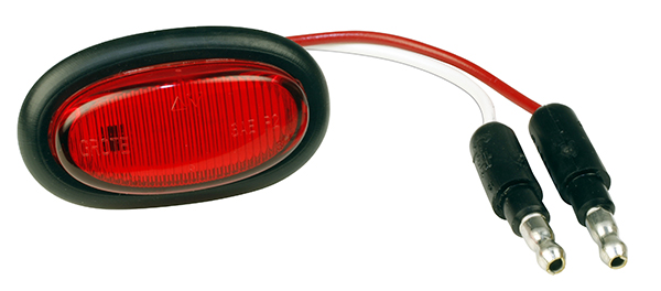 Grote Industries - 47962 – MicroNova® LED Clearance Marker Light, w/ Grommet, Red