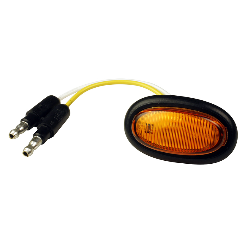 Grote Industries - 47963 – MicroNova® LED Clearance Marker Light, w/ Grommet, Yellow