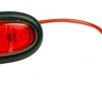 Red LED Clearance Marker Light With Grommet.