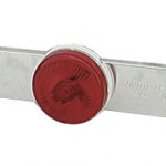 low profile bar light red