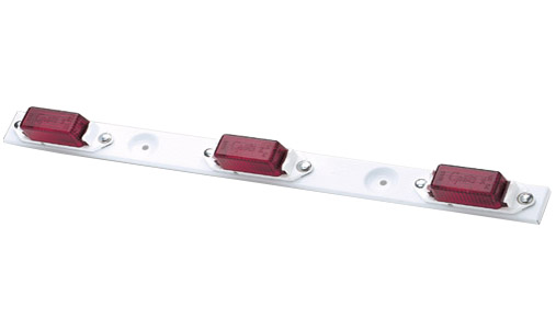 Grote Industries - 49112-5 – Economy Light Bar, Red, Retail Pack