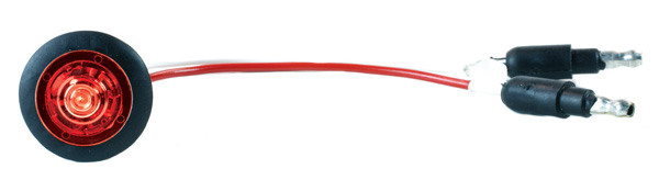 Grote Industries - 49322 – MicroNova® Dot LED Clearance Marker Light, w/ Grommet, P2 Rated, Red