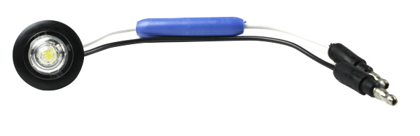 Grote Industries - 49351 – MicroNova® Dot LED Clearance Marker Light, w/ Grommet, ECE R7 Rated 24V, White