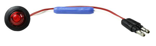 Grote Industries - 49352 – MicroNova® Dot LED Clearance/Marker Light, w/ Grommet, ECE R7 Rated 24V, Red