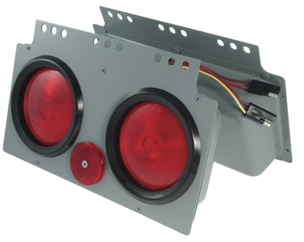 Grote Industries - 51052 – Stop Tail Turn 4″ Light Power Module, Red