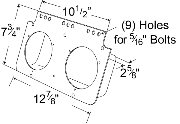 Grote Industries - 51090 – Mounting Module For 4″ Round Lights, Gray