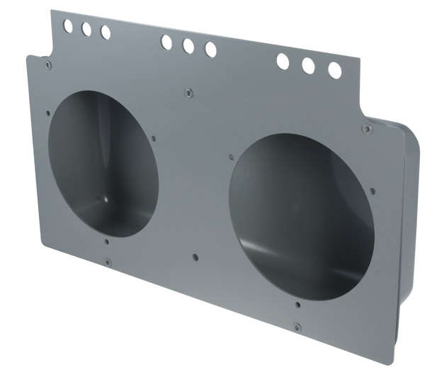 Grote Industries - 51090 – Mounting Module For 4″ Round Lights, Gray