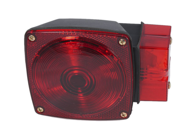 Grote Industries - 51932 – Submersible Trailer Lighting Kit for Trailers Over 80″ Wide, RH Stop Tail Turn & Clearance Marker, Red