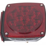 submersible led trailer lighting kit lh stop tail turn replacement red