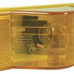 economy oval side turn marker light yellow