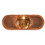 torsion mount III oval side turn marker light female pin yellow