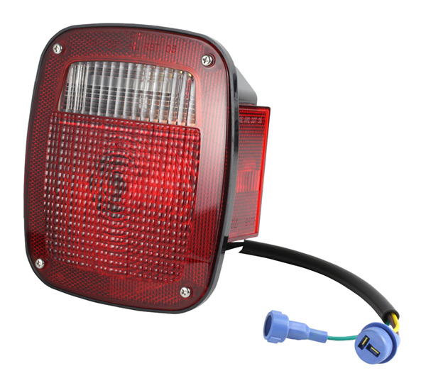 52802 - Three-Stud, Chevrolet® Ford® Jeep Stop Tail Turn Light grote light wiring diagram 