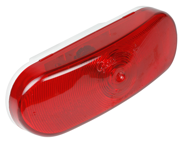 Grote Industries - 52892 – Torsion Mount® III Oval Stop Tail Turn Light, Female Pin, Red