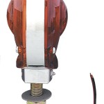 4 zinc die cast double face light contact chrome red yellow