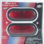 oval trailer stop tail turn submersible lighting kit retail red