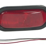 Economy Oval Stop Tail Turn Light red kit