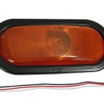 Economy Oval Stop Tail Turn Light yellow kit front park trun