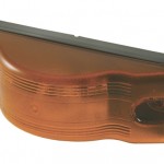 sentry sealed marker side turn light black base yellow