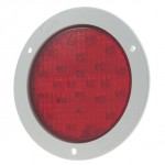 LED Stop Tail Turn Light with Whte Theft-Resistant Flange