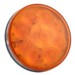 Yellow LED Stop Tail Turn Light With Hard Shell Connector.