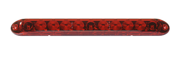 Grote Industries - 53582 – 15″ LED Center Mount Stop Tail Turn Light, Red