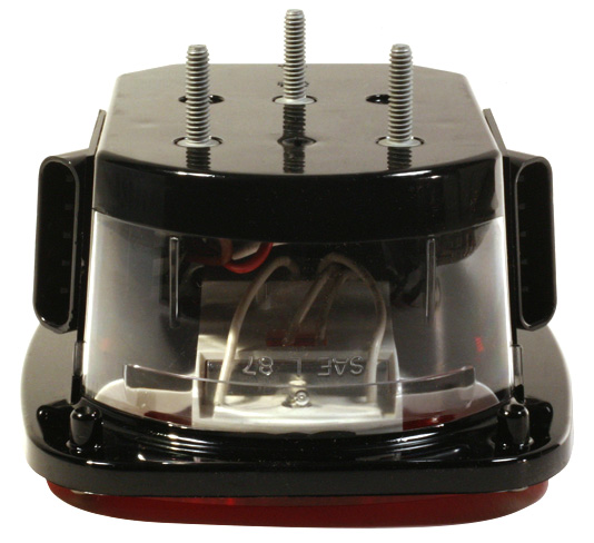 Grote Industries - 53650 – SuperNova® Three-Stud Metri-Pack® LED Stop Tail Turn Light with Double Connector, Red
