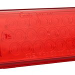 oval led stop tail turn light