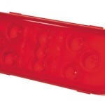 Red -Diode Oval LED Stop Tail Turn Light