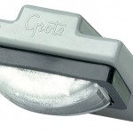 small rectangular license light clear kit