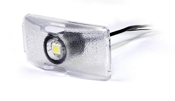 Grote Industries - 60671-3 – MicroNova® LED License Light, Clear, Bulk Pack