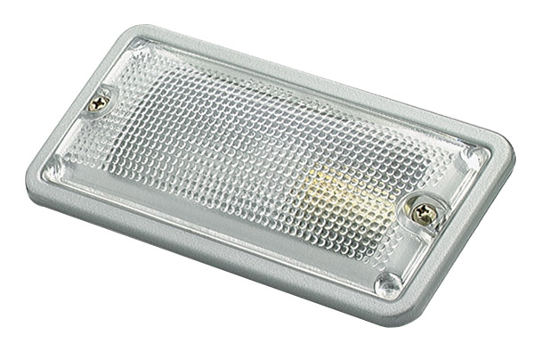 Grote Industries - 61031 – LED WhiteLight™ Recessed Small Mount Light, Steel, Hardwire Incandescent, 15CP, Clear