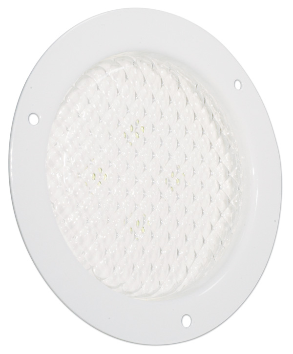 Grote Industries - 61141 – 4″ Round Flange Mount LED Dome Light, White