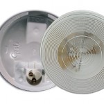 torsion mount ii round dome light male pin clear
