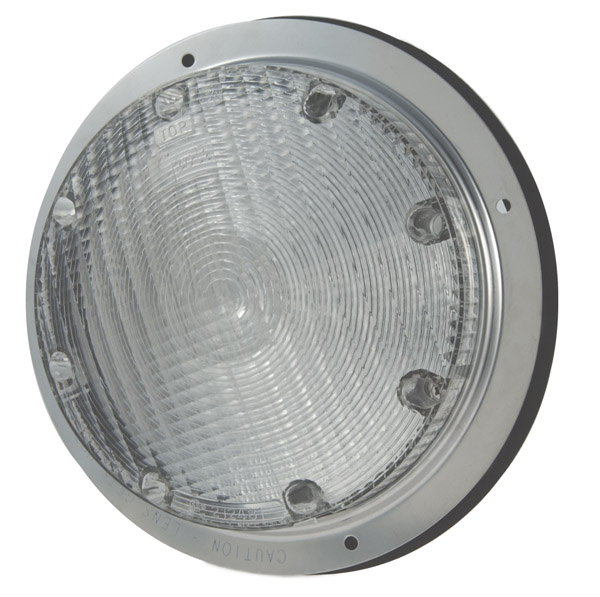 Grote Industries - 61793 – 8″ Surface Mount Dome Light, Clear