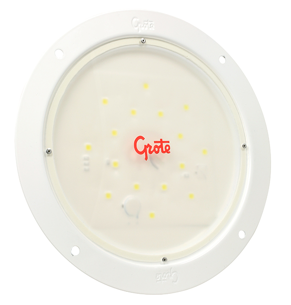 Grote Industries - 61811 – LED WhiteLight™ 7″ Round Dome Light, Clear