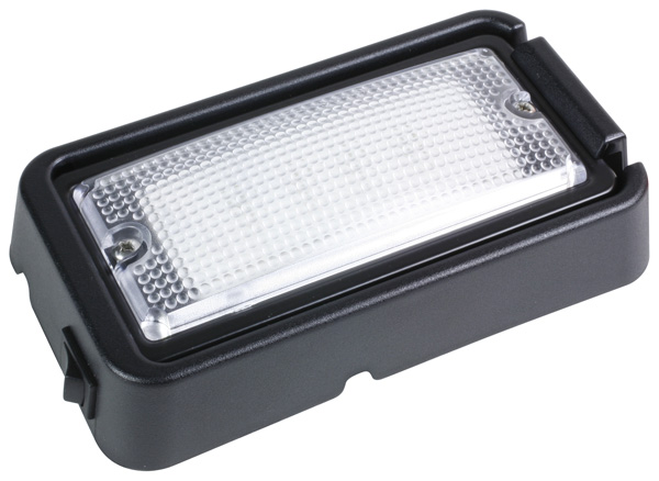 Grote Industries - 61F51 – LED WhiteLight™ Recessed Small Mount Light, Combination, w/ Surface Mount Bracket, 300 Lumens, 12V, Black