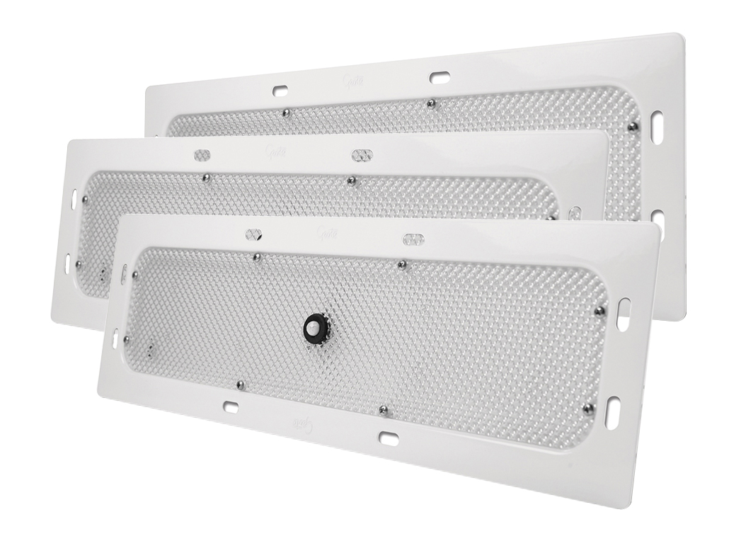 Grote Industries - 61F61-3 – WhiteLight™ Recessed Mount 18″ LED Dome Light, Standard Output, Motion Sensor, 10 Diodes, 800 Lumens, White, Bulk Pack