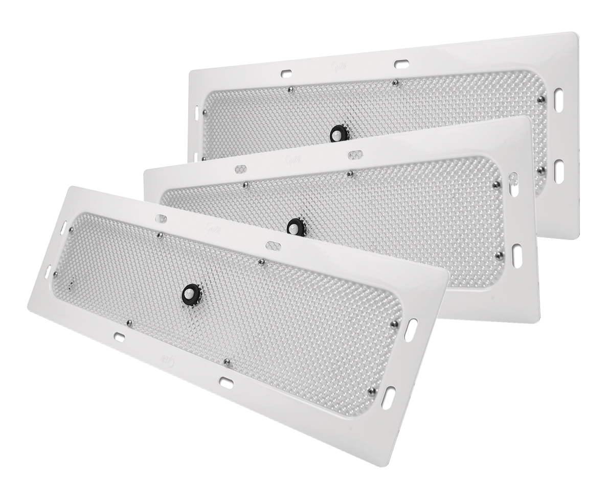 Grote Industries - 61H91-3 – LED WhiteLight™ Recessed Mount 18″ Dome Light, Motion Sensor, 6 Diodes, 940 Lumens, White, Bulk Pack